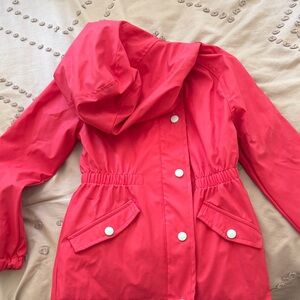 Cat & Jack Vibrant Red Raincoat